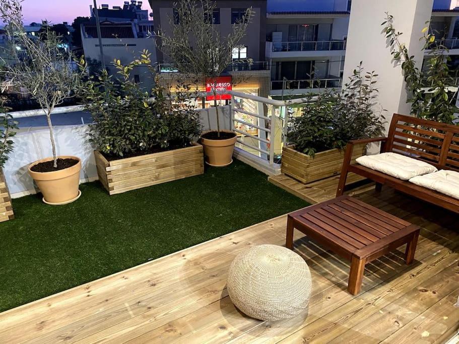Spacious And Sunkissed 3Br & 2 Bathrooms Apartment Athen Exterior foto